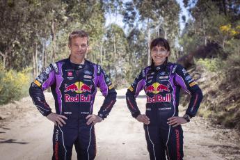 Sébastien Loeb e Isabelle Galmiche